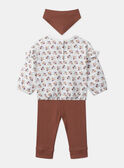 Set composto da felpa, leggings e bavaglino  MABERENICE / 25E1BF71ENS001