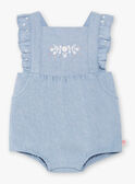 Pagliaccetto in jeans ricamato neonata ZAPRISKA / 21E1BFT1BAR721
