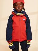 Guanti navy a righe in maglia FRAGANAGE / 23E4PG51GAN713