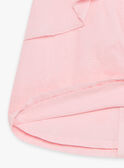 Abito in popeline rosa con ricami conchiglie e bloomer neonata CASOLEIL / 22E1BFN1ROBD315