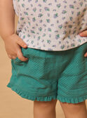 Set di t-shirt, pantaloncini shorts e fascia per capelli con stampa floreale MAPAULA / 25E1BFO1ENS001