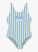 Costume intero double face ecrù con stampa a fiori FRYVERETTE / 23E4PFM2D4K001