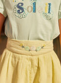 Short Giallo con Ricami Giallo pallido KLISHETTE / 24E2PFR1SHO103