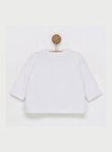 T-shirt maniche lunghe bianca RYABY / 19E0NM12TML001