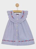 Abito scamiciato navy RAMATHILDE / 19E1BFE2CHS070