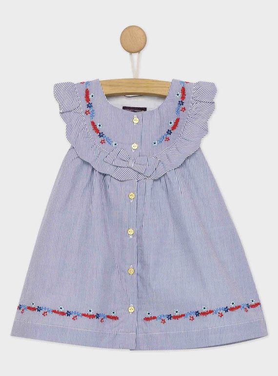Abito scamiciato navy RAMATHILDE / 19E1BFE2CHS070