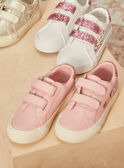 Sneakers rosa in pelle GAROSETTE / 23F10PF51BKC301