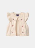 Gilet ricamato senza maniche LAPAULINE / 24H1BFR1CSM001