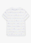 T-shirt bianca bambino COARAGE / 22E3PGN2TMC000