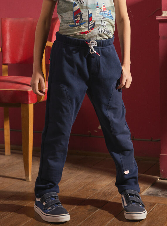 Navy COMFORT PANTS MOBOAGE / 25E3PGJ1CFP070