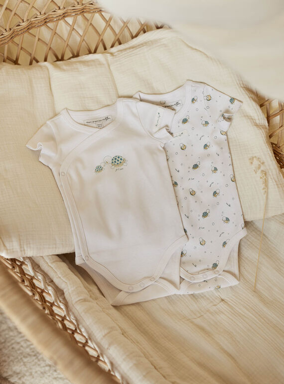 Set 2 body abbinati tartarughe nascita unisex COROL / 22E0NMI1BOD000