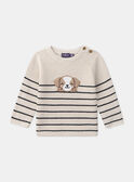 Pullover beige LAFELIX / 24H1BGK1PUL801