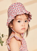 Cappello da pescatore nude con stampa a fiori FAWINA / 23E4BFQ1CHAD319