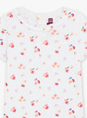 Body in jersey con stampa a fiori CAZARA / 22E1BFV1BOD001