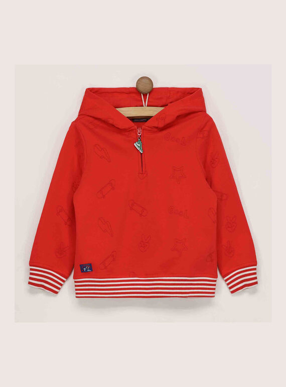 Felpa rossa READIAGE / 19E3PGC2SWE505