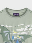 T-shirt Drago Verde LADTOURAGE / 24H3PGQ2TML629