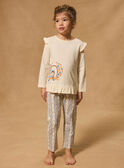 Pigiama in jersey con bambina MUIMOLETTE / 25E5PFE4PYJ005