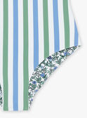 Costume intero double face ecrù con stampa a fiori FRYVERETTE / 23E4PFM2D4K001