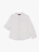 Camicia bianca e blu stampa bicicletta bambino TYWOLAGE / 20E3PGZ2CHM000