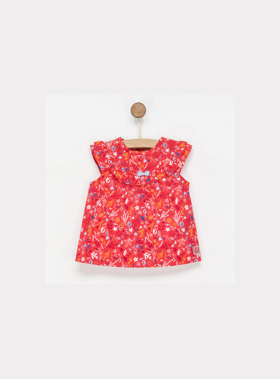 Dark coral Blouse NAILY / 18E1BFG1CHE419