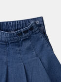 Gonna in denim blu a pieghe LEJUPETTE / 24H2PFJ1JUPP272