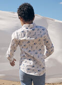 Camicia écru con stampa musicale LEPRINAGE / 24H3PGJ1CHM000