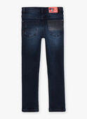 Jeans slim denim scuro ricamati GOBLACAGE / 23H3PGD1JEAP271