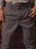 Pantaloni in Pied-de-Poule LADPOULAGE / 24H3PGQ2PANJ923