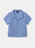 Camicia in doppia garza MAVALERE / 25E1BGQ1CHMC213