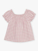 Camicia écru a quadri FIBLOSETTE / 23E2PFD1CHE001