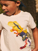 T-shirt con stampa dinosauri écru KITIAGE / 24E3PGC1TMC632