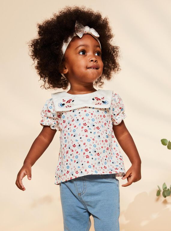 Blusa con stampa a fiori FALALOU / 23E1BFC1CHE001