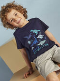 T-shirt navy motivo dinosauri bambino CYDOAGE2 / 22E3PGT2TMC070