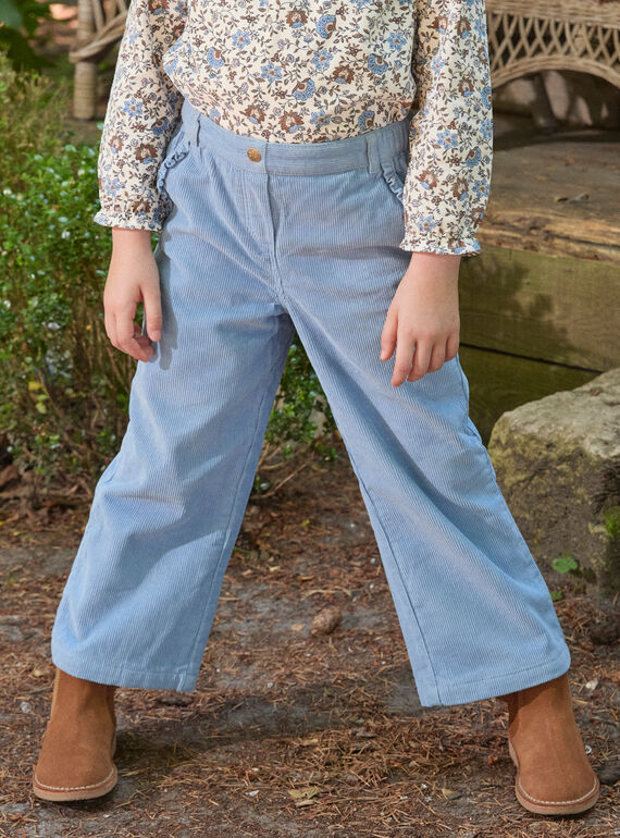 Greyish blue PANTS LARABETTE / 24H2PFS1PAN205