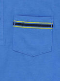 T-shirt maniche corte blu RATICAGE3 / 19E3PGL3TMC201