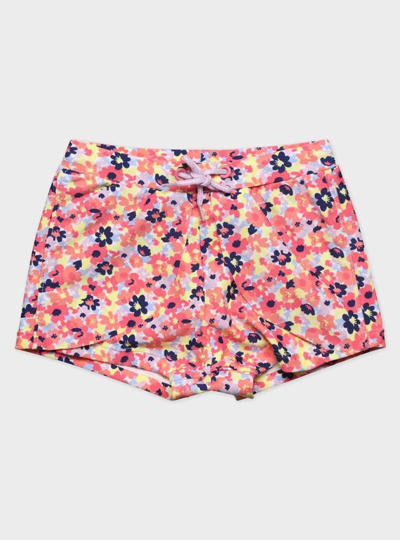 Shorts rosa con motivi RUVASETTE / 19E4PFN1SDB001