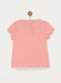 T-shirt maniche corte rosa ROLALETTE / 19E2PFD2TMC404