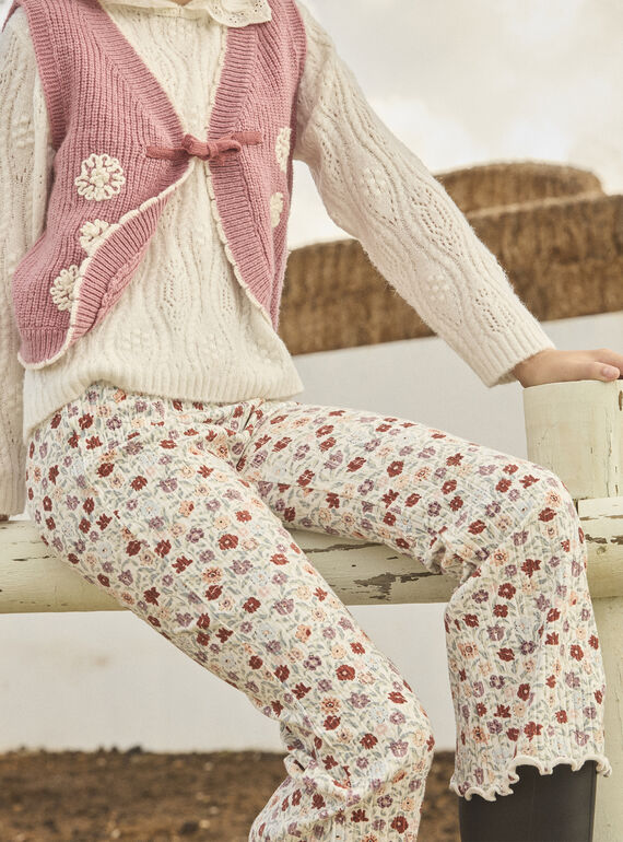 Leggings svasati a fiori MALEGETTE / 25E2PF71LG001