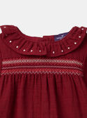 Camicetta con smock LAPRIA / 24H1BFR1CHEF506