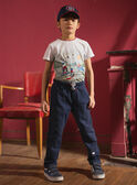 Navy COMFORT PANTS MOBOAGE / 25E3PGJ1CFP070