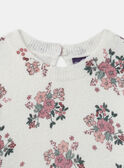 Maglione a fiori LADOUETTE / 24H2PFQ1PUL001
