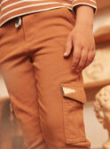 Pantaloni comfort marroni LICONFAGE / 24H3PGK1CFP804
