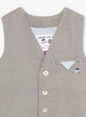 Gilet da cerimonia verde salvia neonato CYBERNARD / 22E1BG11VSMG610