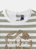 Body a t-shirt con stampa MAOLIVIER / 25E1BGO1BOD001