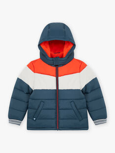 Parka tricolore interno in pile bambino BASIOTAGE / 21H3PGE1PARC230