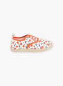 Slip-on ecrù con stampa ciliegie FABALETTE / 23N10PF41D16001