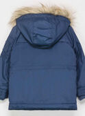 Greyish blue Parka PESCAGE / 18H3PGG3PAR205