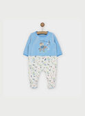 Tutina in velluto blu REMY / 19E5BG75GRE213