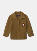 Cardigan con cerniera e colletto MAARMAND / 25E1BG71GIL812