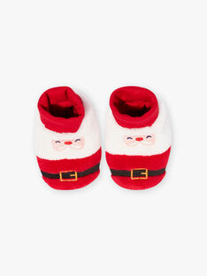 Babbucce in pelliccia finta Babbo Natale neonato BUIPAT / 21H5BGI1CHPF518
